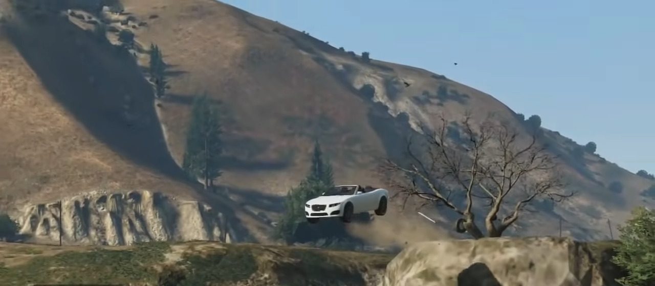 GTA 5: Stunts at Mount Gordo