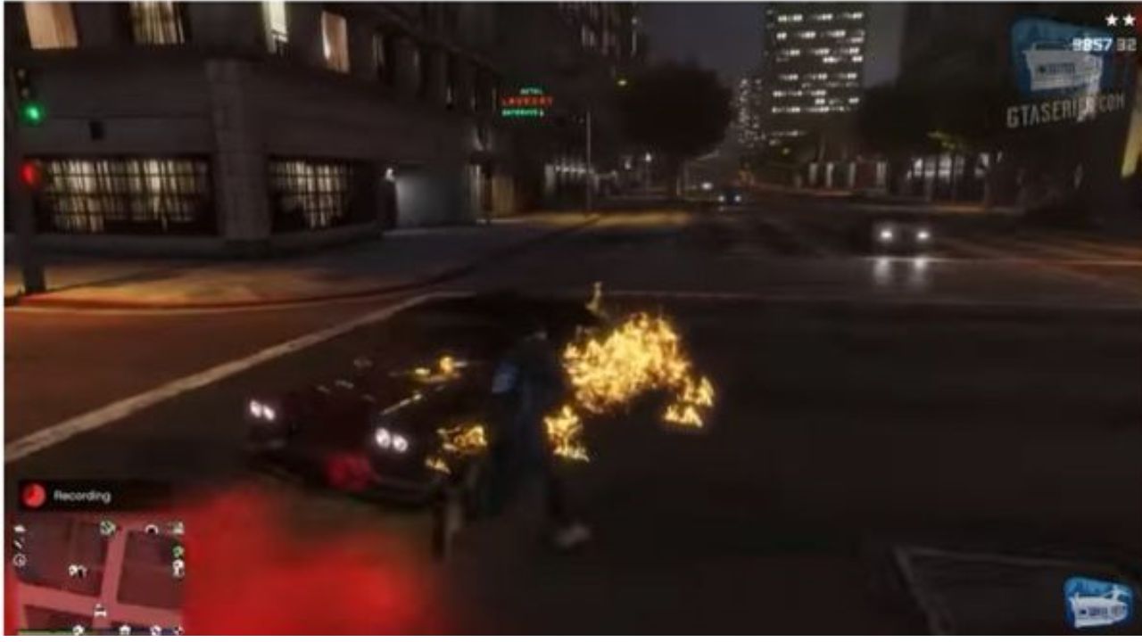 Phantom Car in GTA 5 targeting