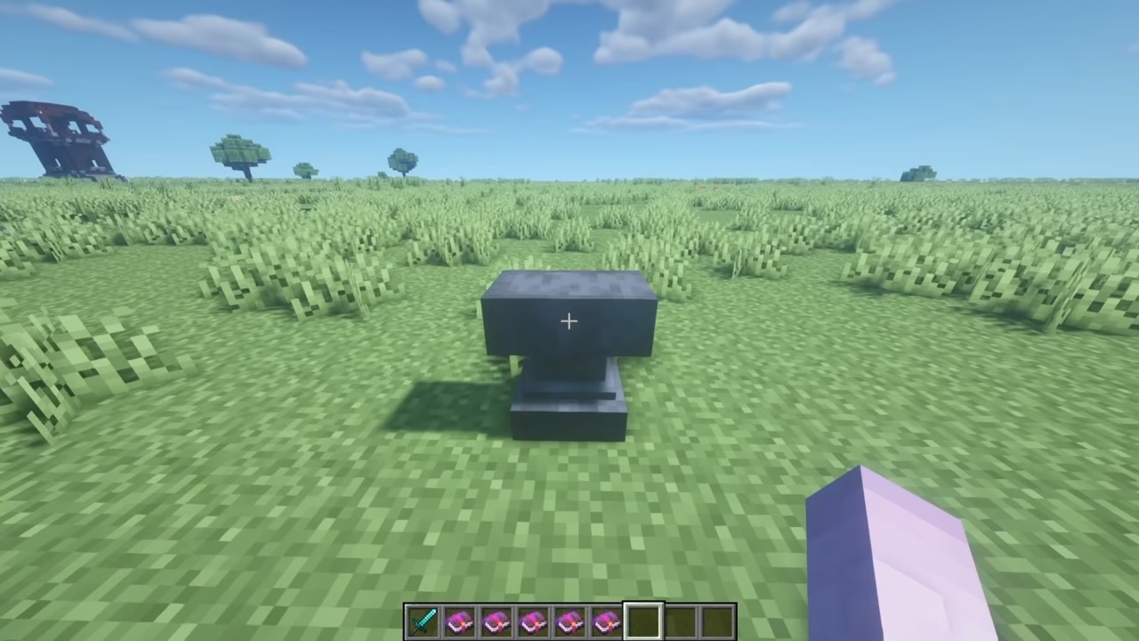 Minecraft Anvil for Enchanting