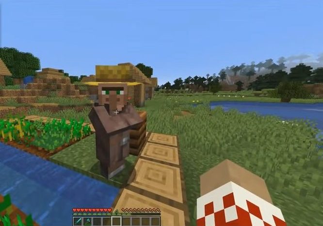 Minecraft Enchantment Instantly Trading with Villagers