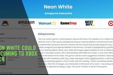 Neon White Could Be Coming To Xbox Soon