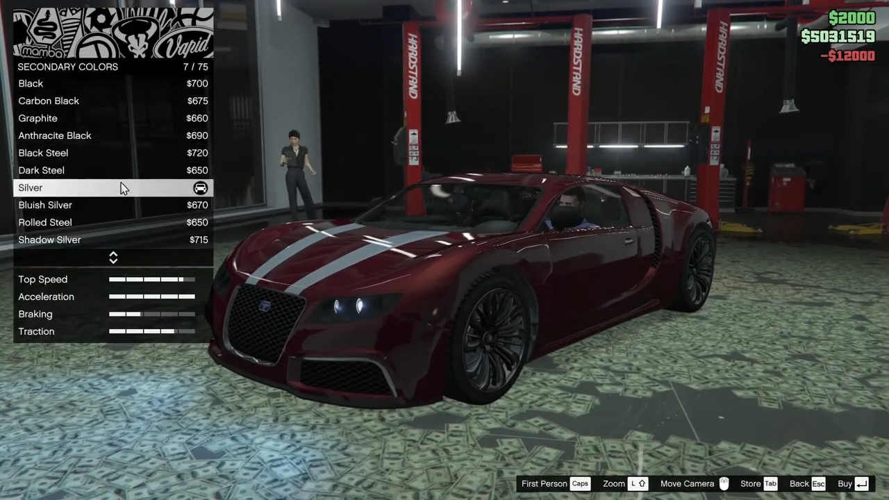 Truffade Adder (Bugatti Veyron) in GTA 5