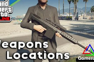 Weapon locations in GTA 5 Online