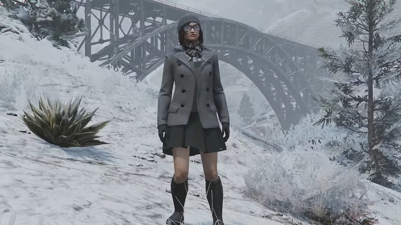 Winter Cutie Outfit baddie gta 5 female