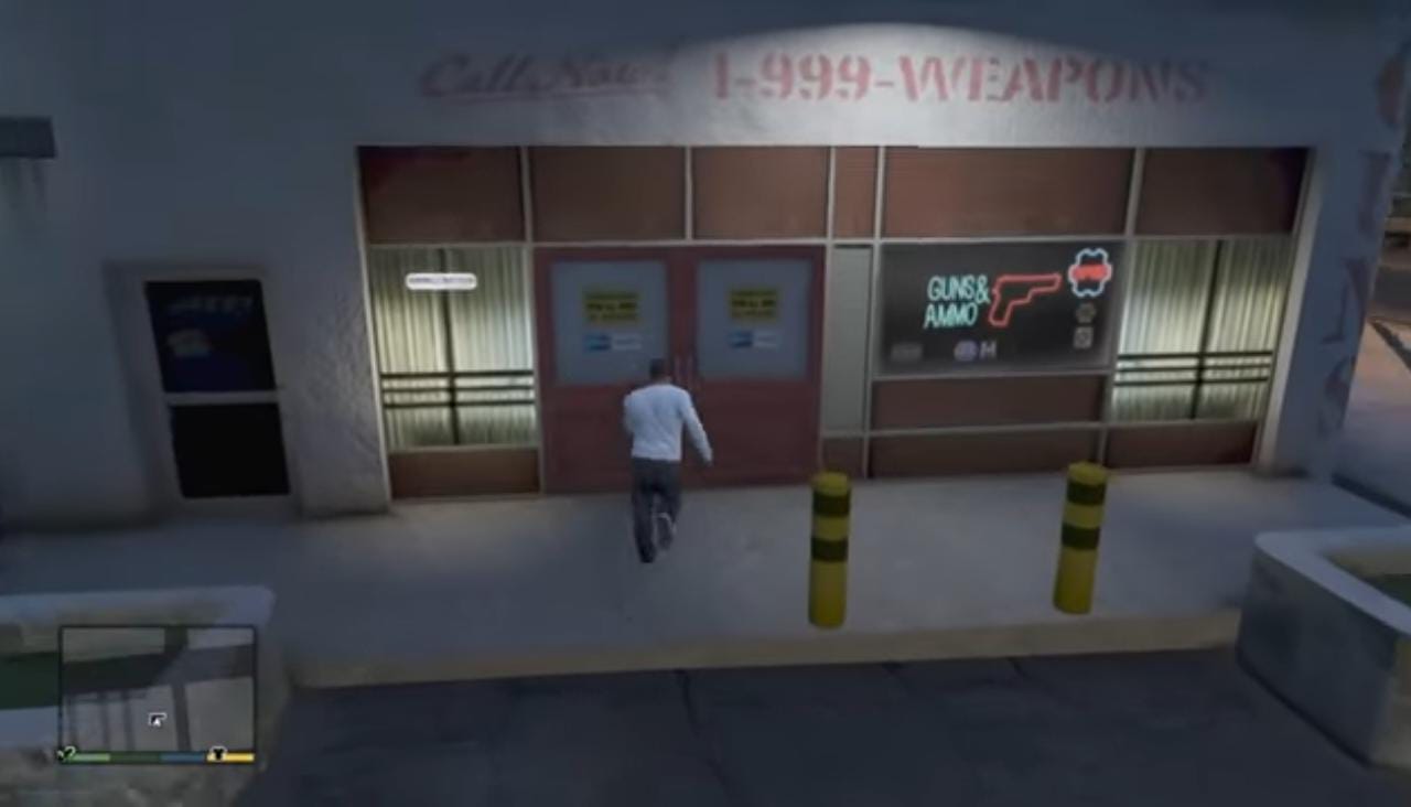 Hammer weapon location in GTA 5