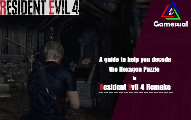 Hexagon Puzzle guide Resident Evil 4 remake