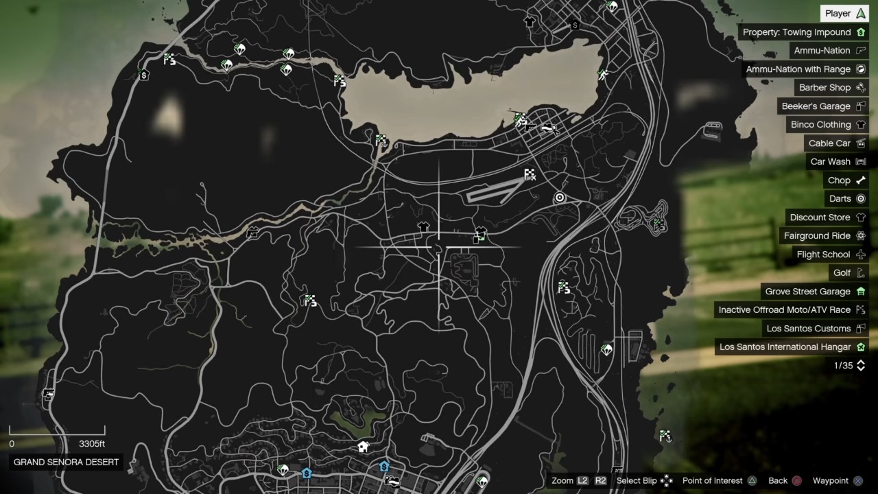 liberator location on the map, grand senora desert gta 5