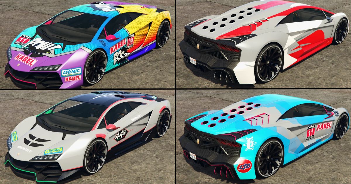 GTA 5 Zentorno colors customization