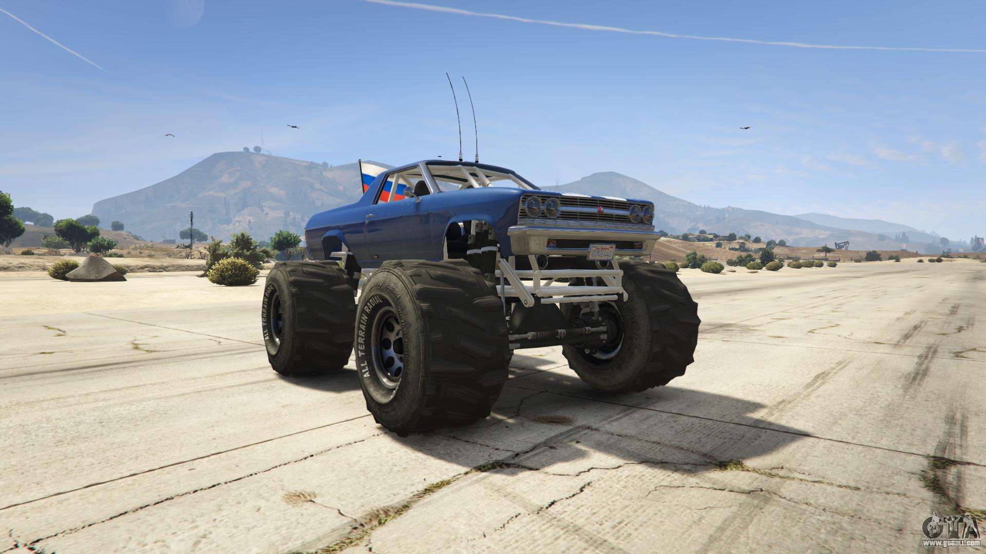 Marshall monster truck gta 5 online location on map