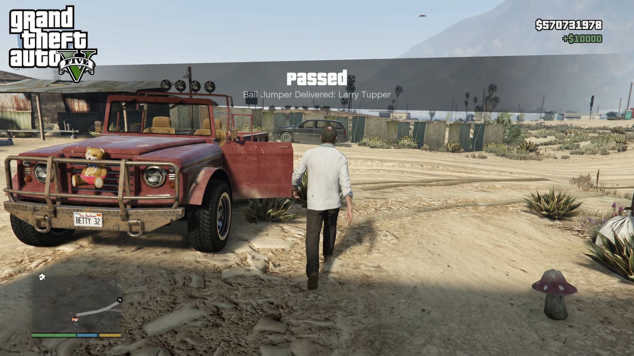 full reward in bails bond larry tupper gta 5