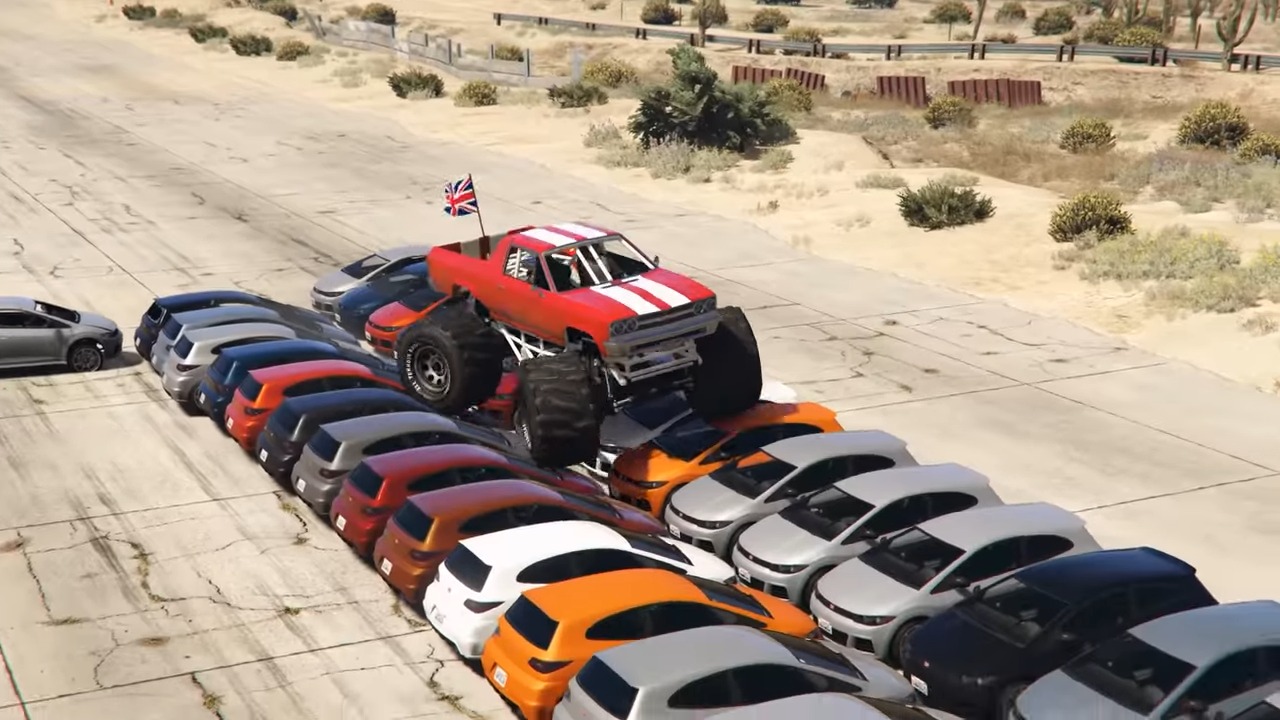 marshall monster truck gta 5 performance