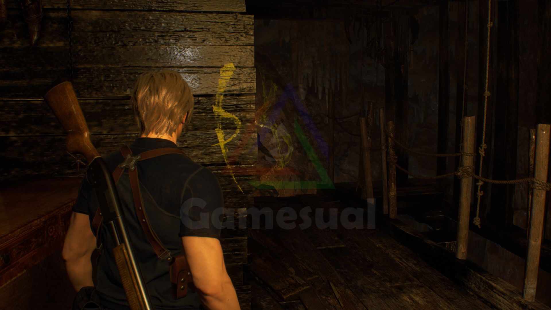 symbol 2 small cave shrine resident evil 4