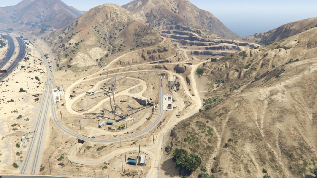 The quarry in GTA 5