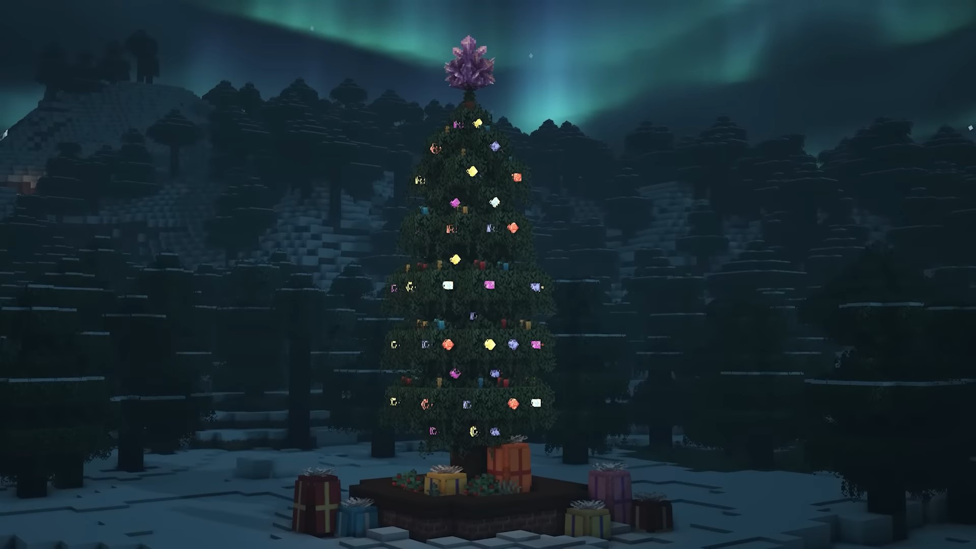 Minecraft: Christmas light Ideas