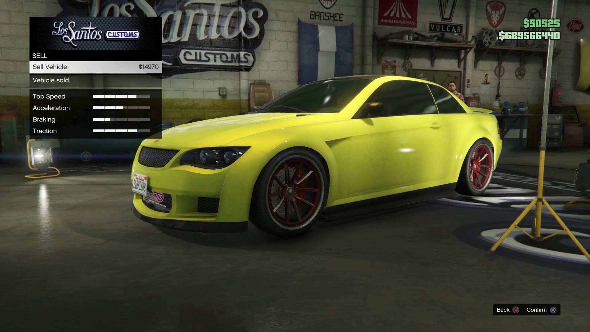 GTA 5 Yellow Rare Ubermacht Sentinel XS