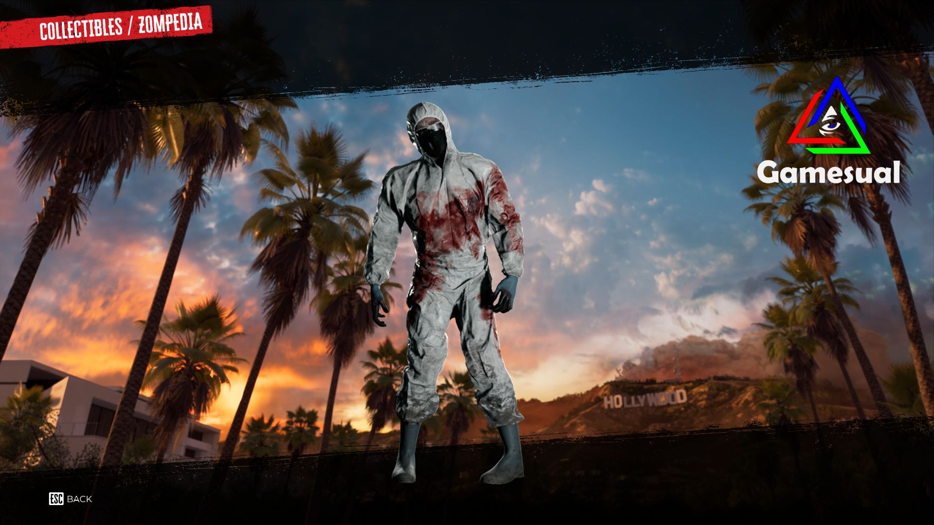 Dead Island 2 Zombie-Type: Hazmat Zombie