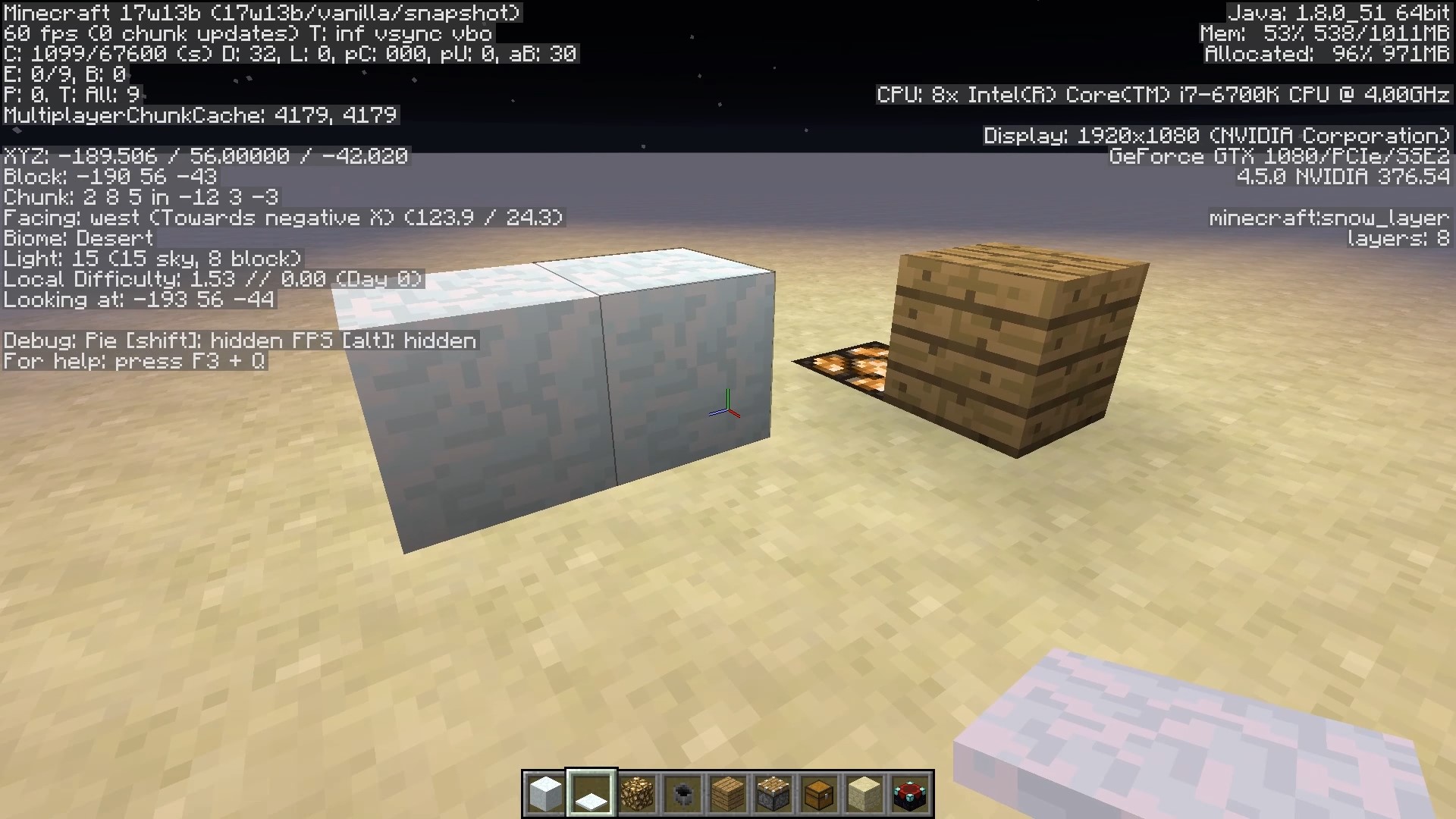 Hidden Lighting in Minecraft