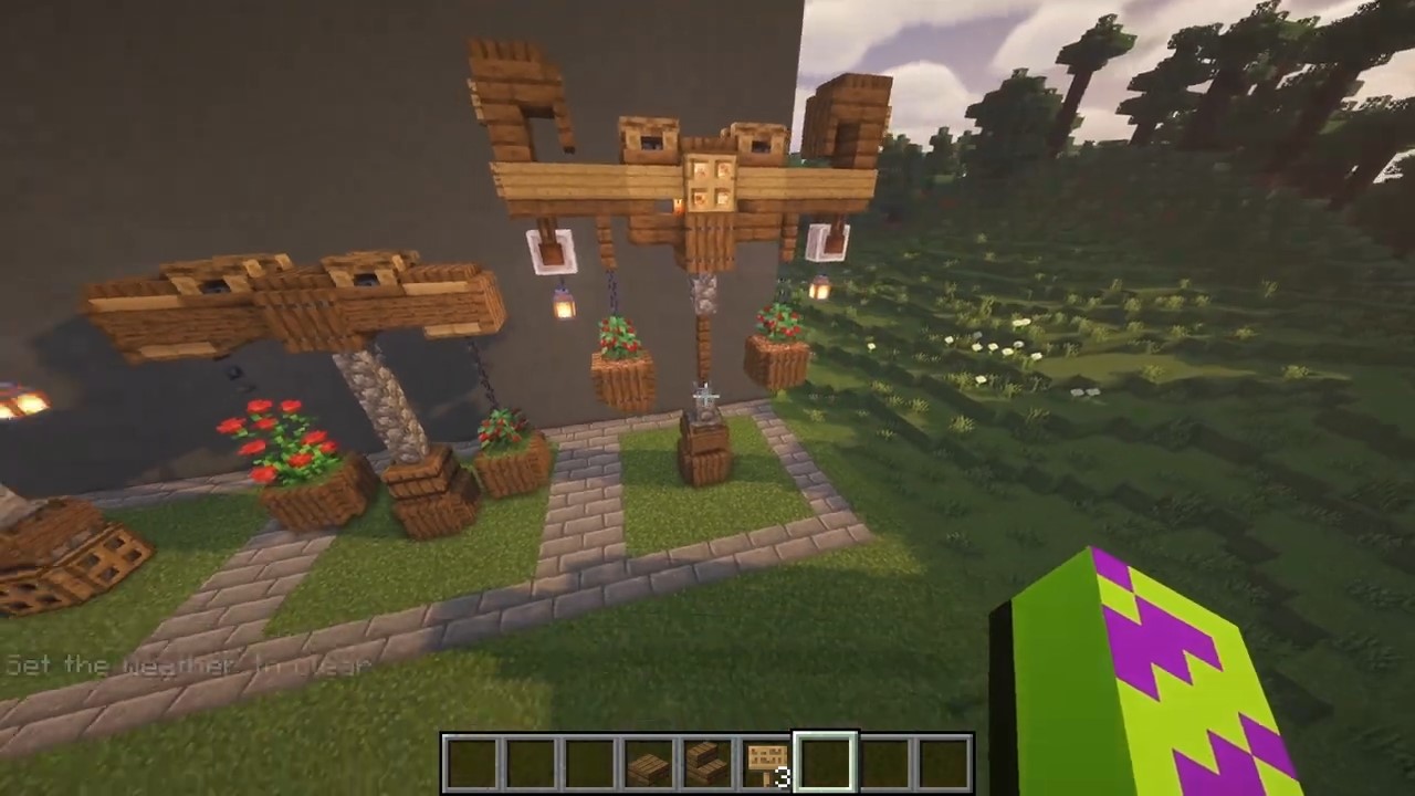 Minecraft Medieval Lamp 