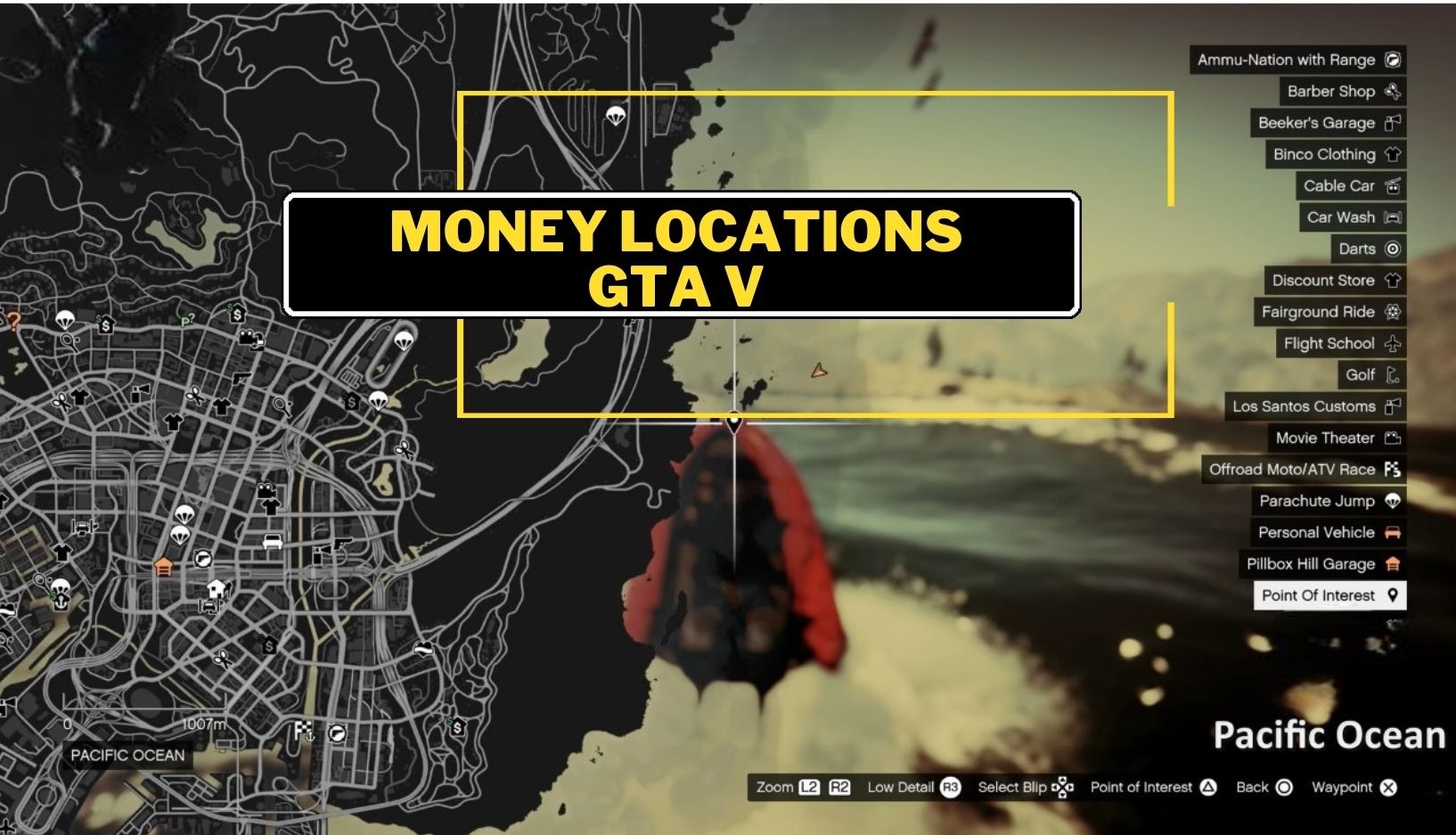 GTA V Money Locations Hidden Packages Gamesual Descubra Os 