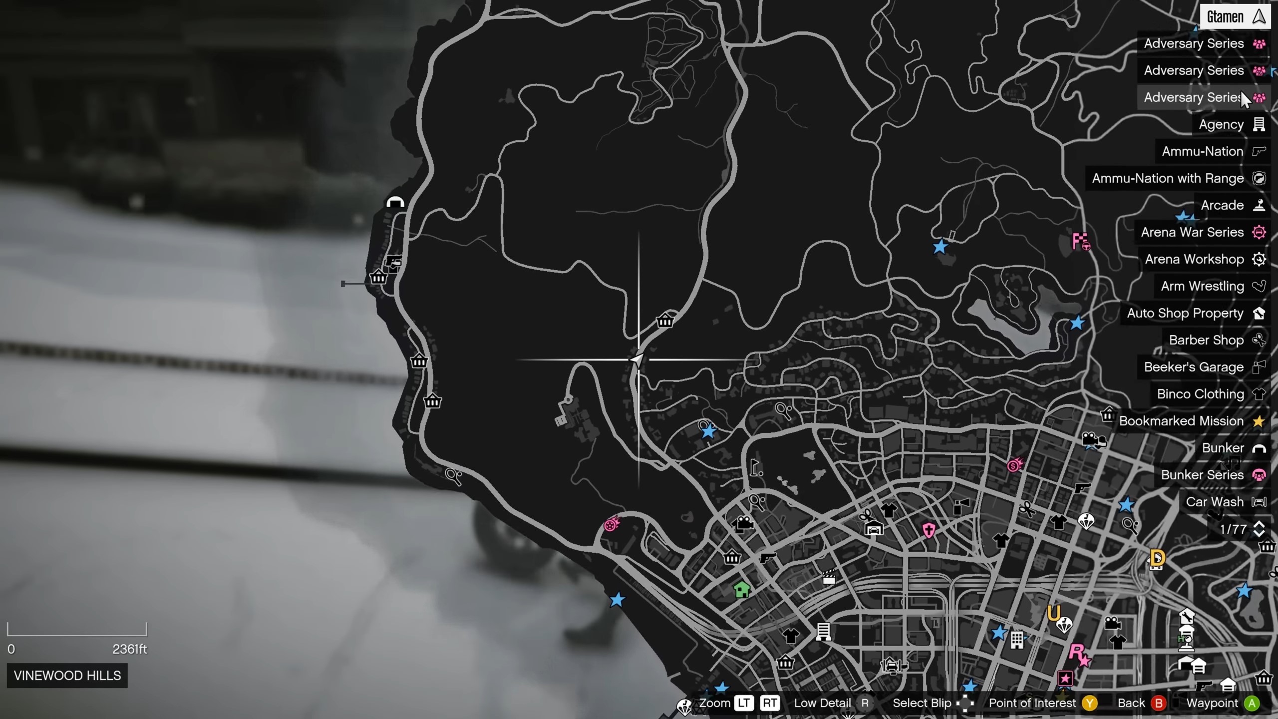 North Rockford Drive Location GTA 5