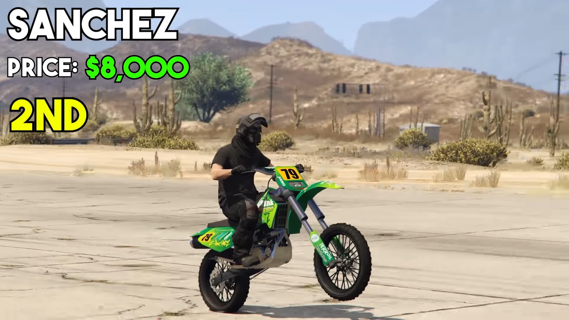 Sanchez Dirt Bike GTA V