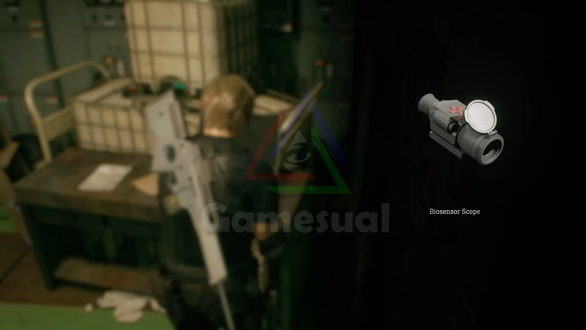 biosensor scope re4 remake resident evil 