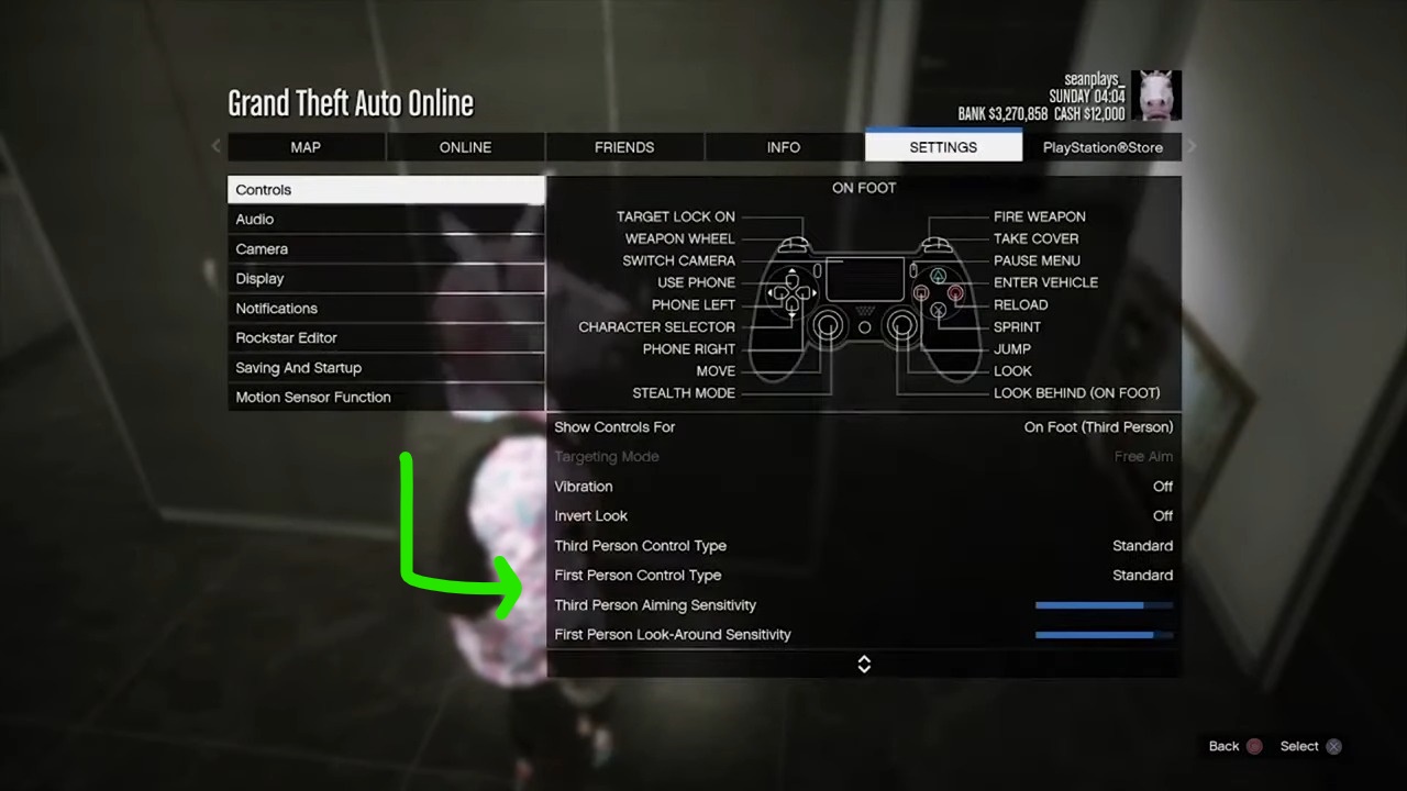 change targeting mode in GTA 5