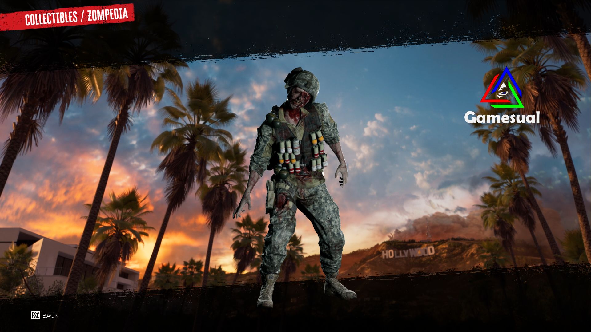 Dead Island 2 Zombie-Type: Grenadier Zombie