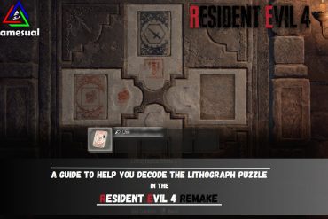 Lithographic Puzzle in Resident Evil 4 Remake