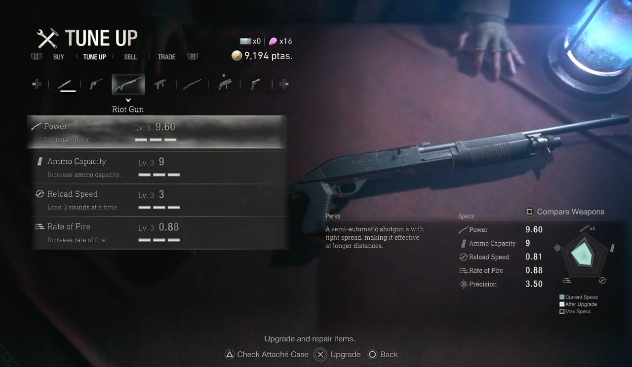 Resident Evil 4 Remake best guns to upgrade first