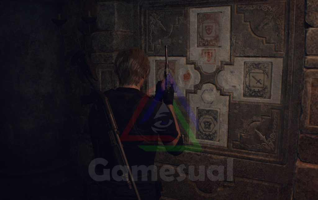 Resident Evil 4 Remake Lithograph Puzzle [Solved] Gamesual