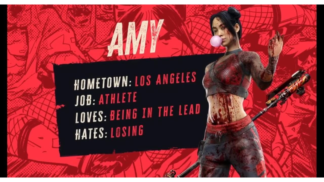 Amy is the best starting character in Dead Island 2 