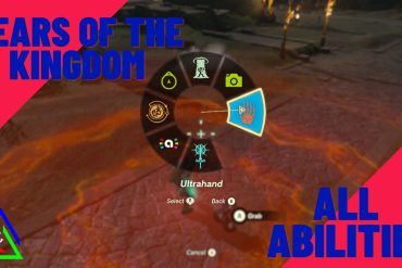 Zelda Tears Of The Kingdom: All Abilities