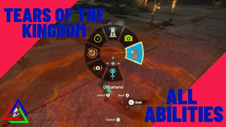 Zelda Tears Of The Kingdom: All Abilities