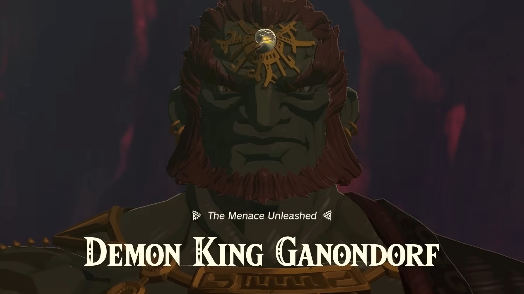 Tears of the kingdom boss Demon King Ganondorf