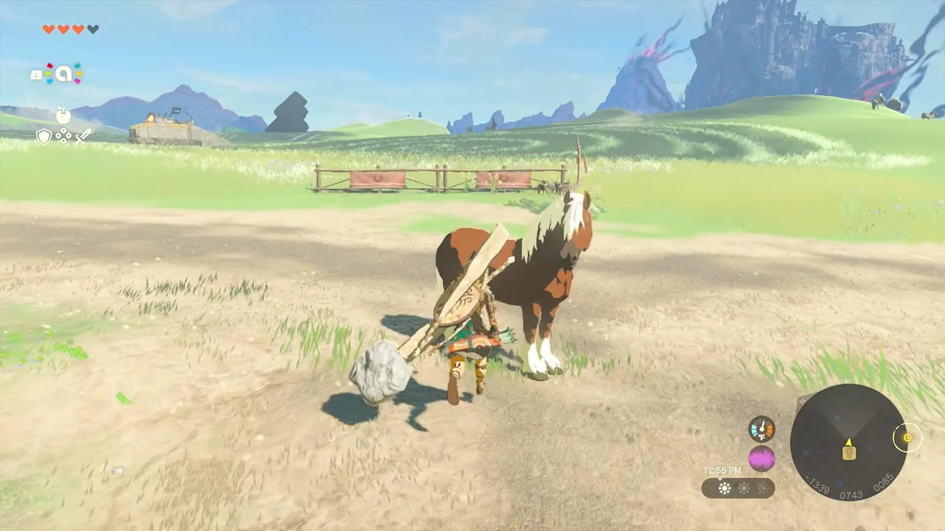 Epona Horse in Zelda Tears of the Kingdom