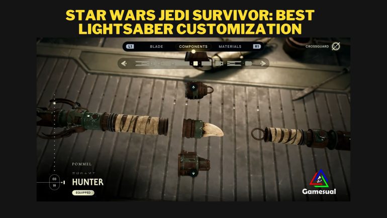 Star Wars Jedi Survivor: Best Lightsaber Customization