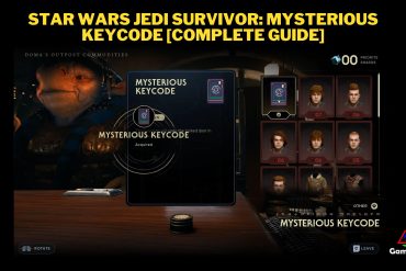 Star Wars Jedi Survivor Mysterious Keycode