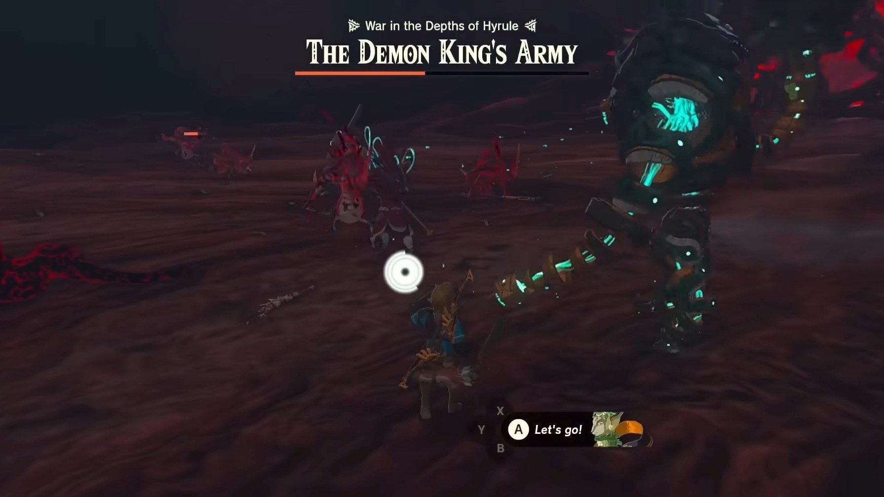 Tears of the Kingdom boss Demon King's Army