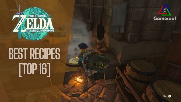 best recipes legend of zelda tears of the kingdom