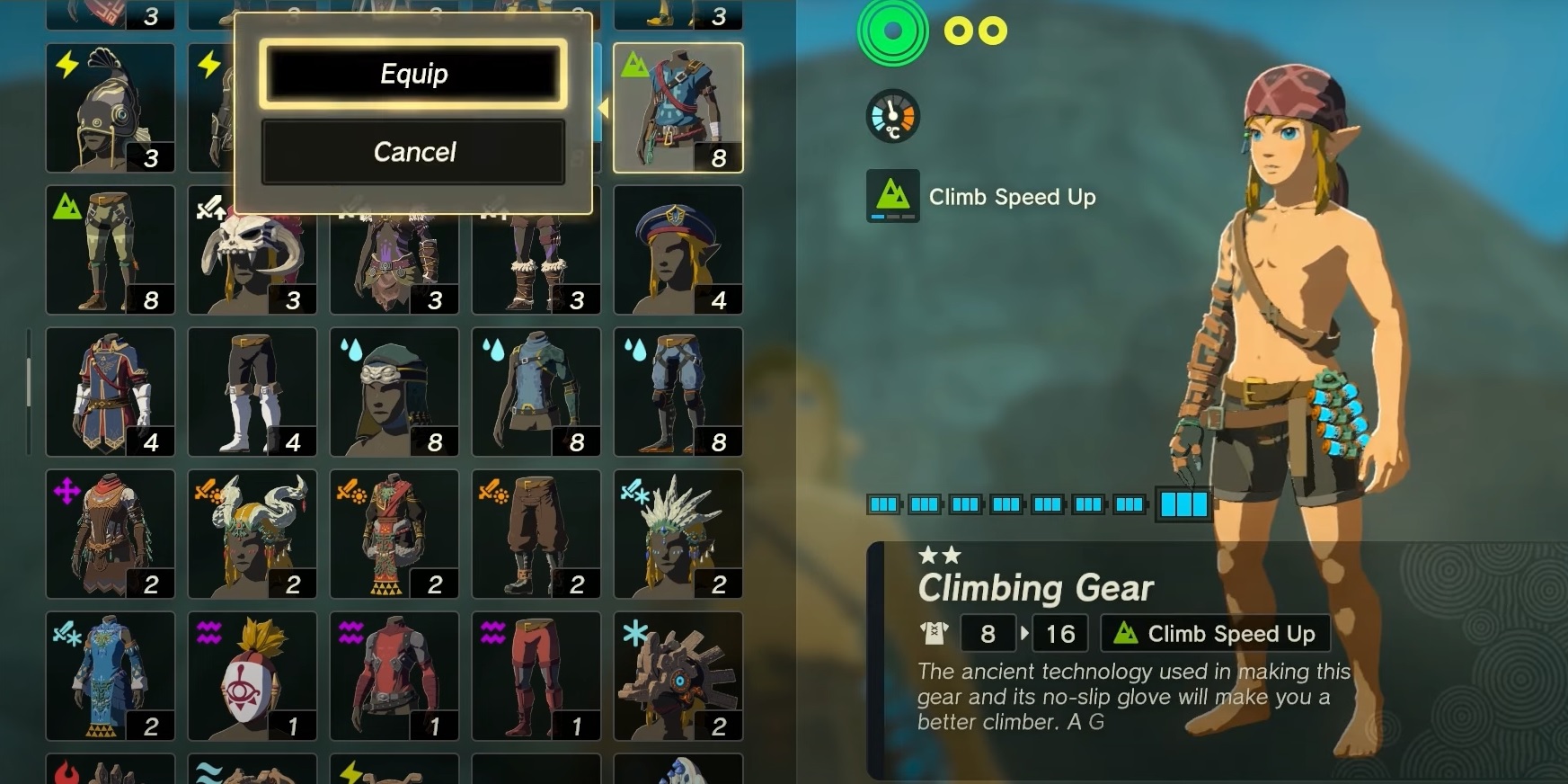 Climbing Gear Set