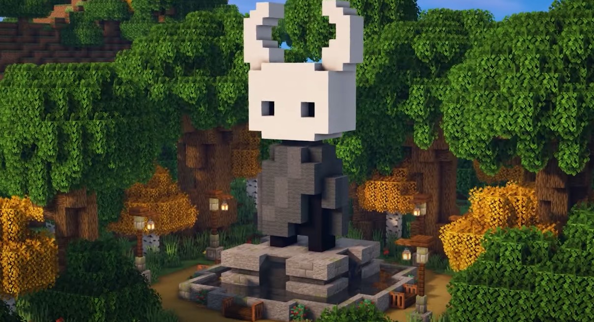 Hollow Knight statue