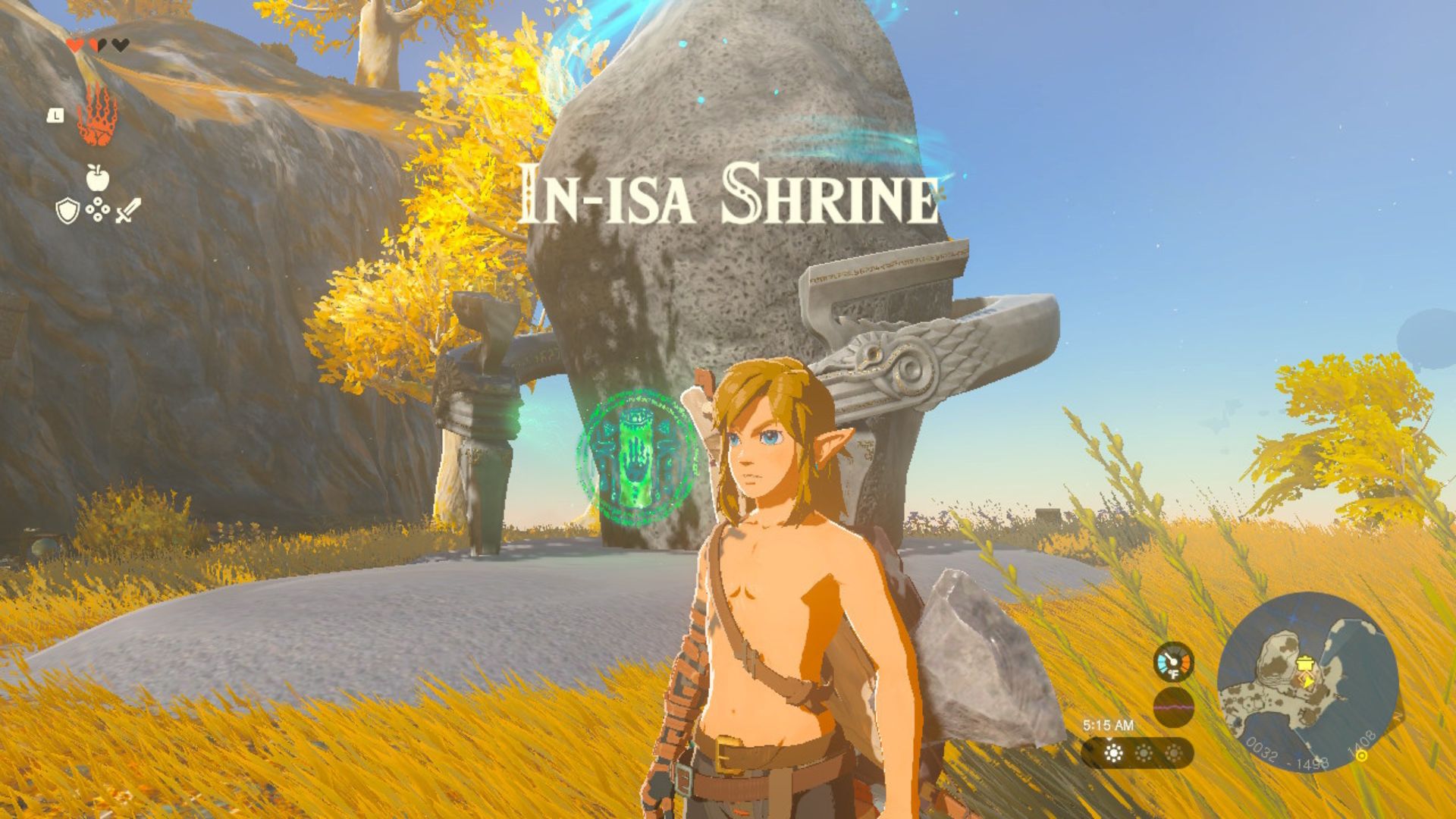 in-isa shrine unlocks another one of the abilities 