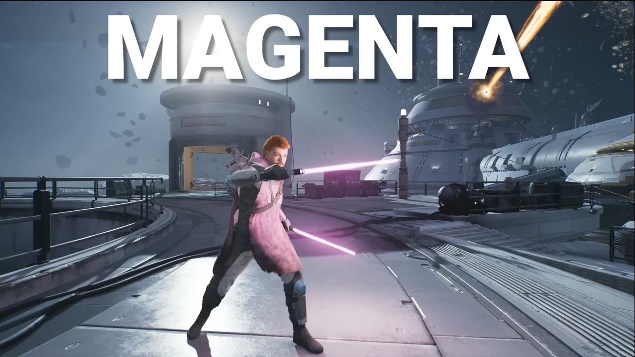 Lightsaber of Magenta color