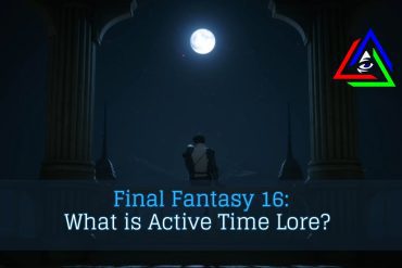 clive sitting under the moon, with title of Active Time lore