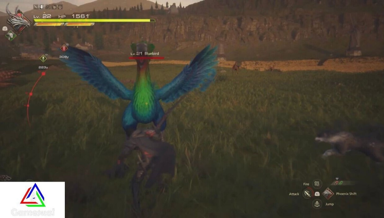 Fighting a bluebird for AP in Final fantasy 16