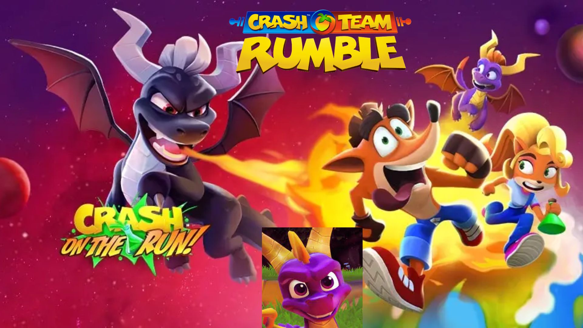 Crash Team Rumble Hints at Spyro Characters