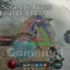 Cover image for Solve the Notes Riddle Diablo 4 Guide.