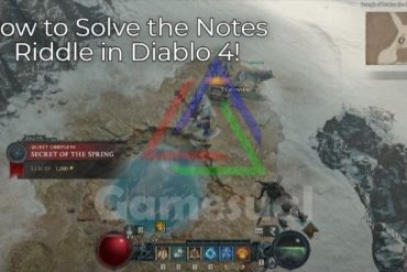 Cover image for Solve the Notes Riddle Diablo 4 Guide.