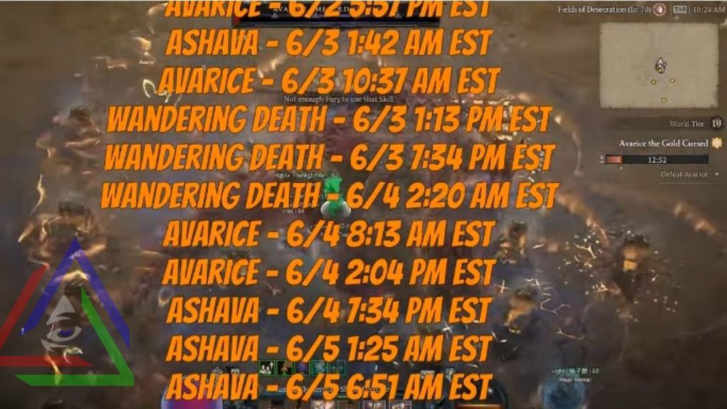 Diablo 4 World Boss Time [Explained] Gamesual